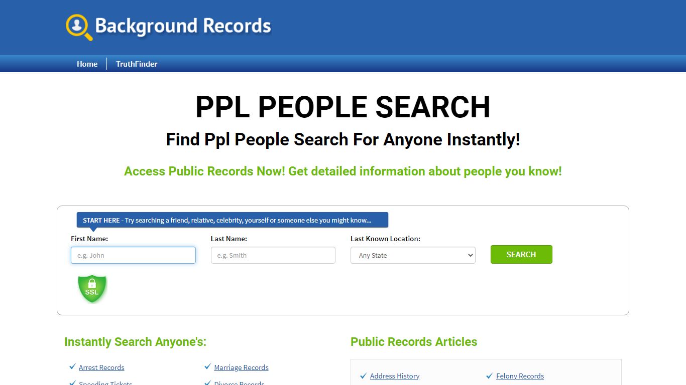 Find Ppl People Search For Anyone Instantly!